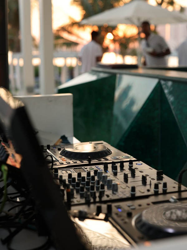 Weddings and birthday parties events at Drift Beach Dubai