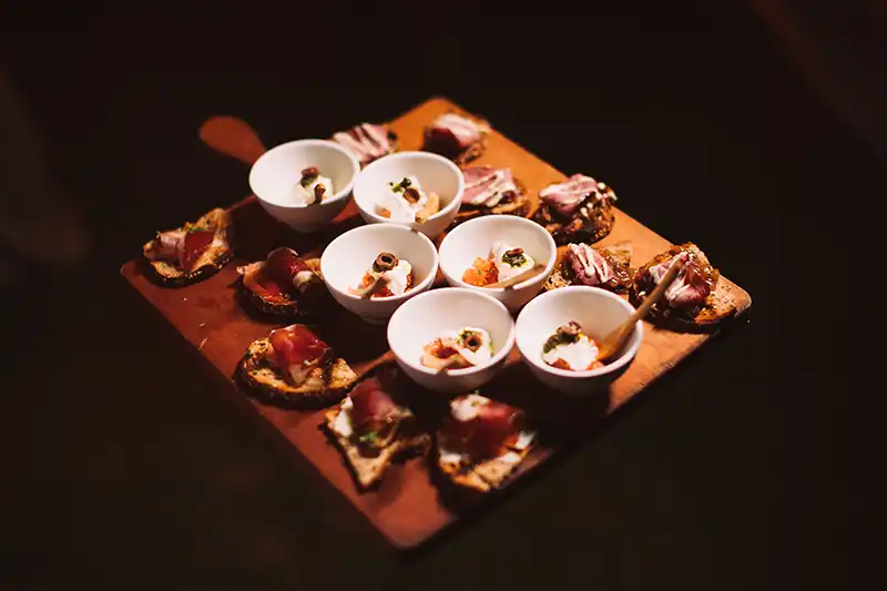 Events brochure at Drift Restaurant