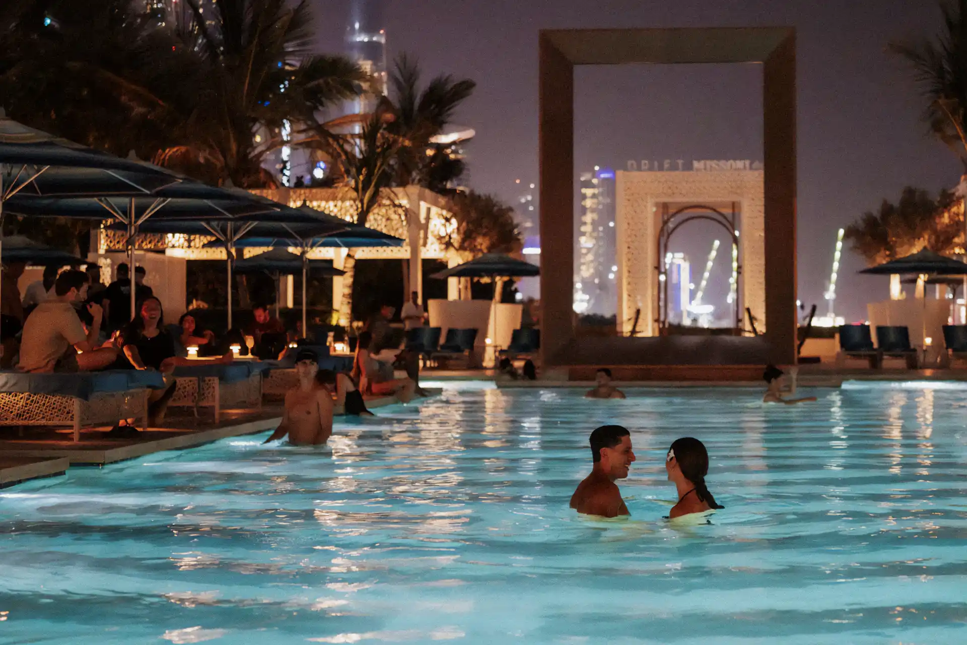 Night Swim event of the Season at Drift Beach Restaurant Dubai