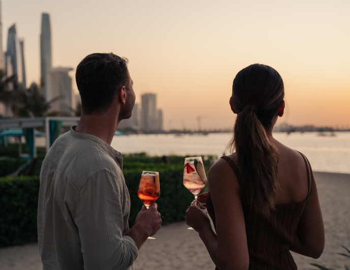 Chef of the Bar and beach restaurant at Drift Beach Dubai