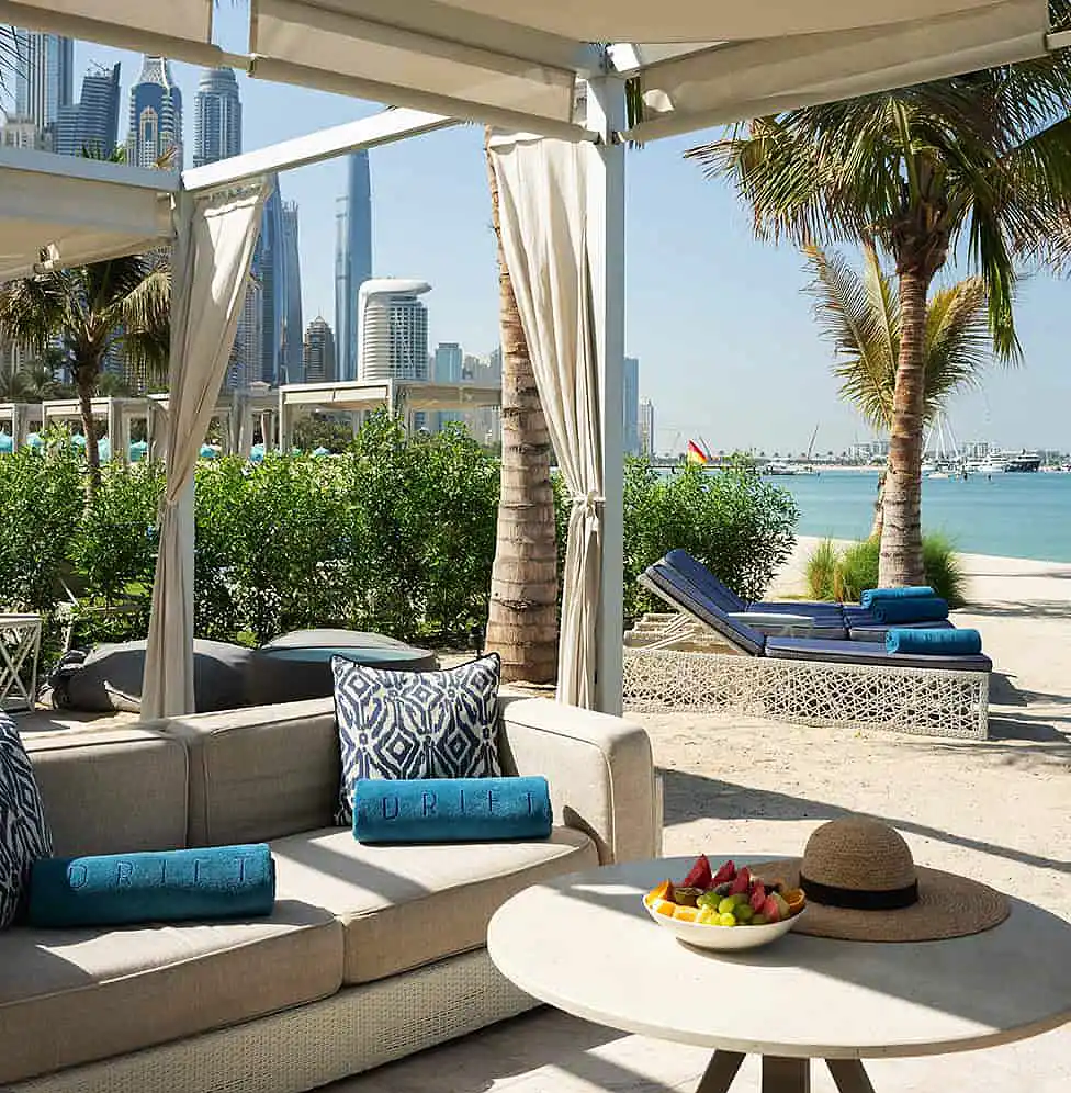 Book our beach Houses at Drift Beach Dubai Private Beach Club